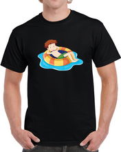 Load image into Gallery viewer, Boy In Water Tub Floating X 300 Classic T Shirt, Crewneck Sweatshirt, Hoodie, Long Sleeve