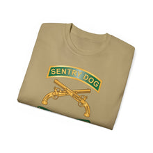 Load image into Gallery viewer, Unisex Ultra Cotton Tee - Army - Sentry Dog - 212th Military Police Company w Br - Ribbon X 300