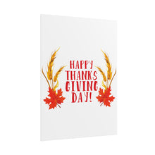 Load image into Gallery viewer, Rolled Poster - Happy Thanksgiving Day