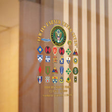 Load image into Gallery viewer, Military Die-Cut Stickers, Proud Veteran Decals, Customizable Designs for Gifting, Army Stickers for Celebration - Combat Veteran - 11B40X - Retired Army with Multi Units