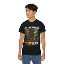 Load image into Gallery viewer, 1st Infantry Division – The Big Red One - Vietnam Veteran – The Vietnam Soldier – 1961–1975 – Military Service Tribute T-Shirt