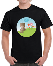 Load image into Gallery viewer, Baby Bear Field W Balloons Wo Wood Frame Classic T Shirt, Crewneck Sweatshirt, Hoodie, Long Sleeve