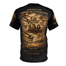 Load image into Gallery viewer, Lafayette Escadrille Tribute Tee — WWI American Volunteer Pilots