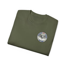 Load image into Gallery viewer, Unisex Ultra Cotton Tee - Vietnam Combat Aviation Vet w Air Crew Badges - 12th Aviation Group - Vietnam - SSI - Sgt Howard Meyers - 1968-1969 SVC X 300