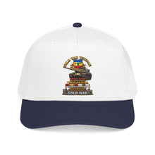 Load image into Gallery viewer, Mid Profile Baseball Cap - Army - Cold War Vet - 4th Bn 73rd Armor - 1st Inf Div - Panzer Kaserne Boblingen, FRG - M60A1 Tank w COLD SVC - 3D Enhanced X 300