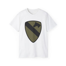 Load image into Gallery viewer, Unisex Ultra Cotton Tee - SSI - 1st Cavalry Division - Subdued X 300