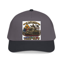 Load image into Gallery viewer, Mid Profile Baseball Cap - Army - 761st Tank Battalion - Black Panthers - w Tank w - KITT SSI WWII EU SVC - 3D - Enhanced