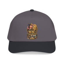 Load image into Gallery viewer, Mid Profile Baseball Cap - WAC - Womens Army Corps - WWII - 3D - Enhanced