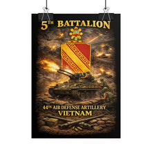 Load image into Gallery viewer, Rolled Posters - 5th Bn, 44th Air Defense Artillery - Duster - Vietnam