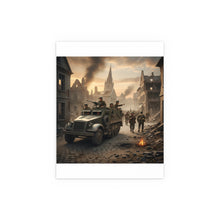 Load image into Gallery viewer, Indoor and Outdoor Silk Posters - M3A1 Half-track