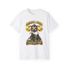 Load image into Gallery viewer, Unisex Ultra Cotton Tee - Army - Chemical Corps w Scene - 3D - Enhanced