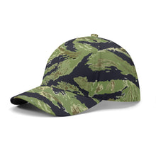 Load image into Gallery viewer, All-over Print Baseball Cap - Vietnam Tiger Stripe