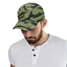 Load image into Gallery viewer, All-over Print Baseball Cap - Vietnam Tiger Stripe