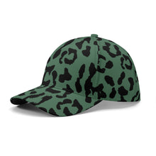 Load image into Gallery viewer, All-over Print Baseball Cap - Leopard Camouflage - Green-Black