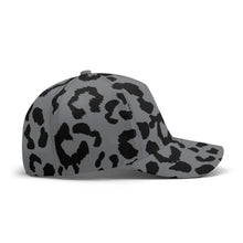 Load image into Gallery viewer, All-over Print Baseball Cap - Leopard Camouflage - Battleship Color