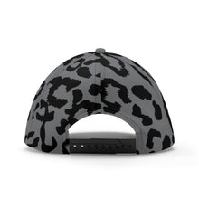 Load image into Gallery viewer, All-over Print Baseball Cap - Leopard Camouflage - Battleship Color