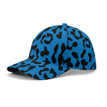 Load image into Gallery viewer, All-over Print Baseball Cap - Leopard Camouflage - Blue-Black
