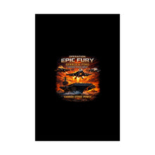 Load image into Gallery viewer, Matte Poster - Operation Epic Fury - Gerald R. Ford Carrier Strike Group