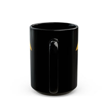 Load image into Gallery viewer, Black Mug (15oz) - Quartermaster Corps Branch Insignia - 3D - Enhanced