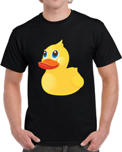 Load image into Gallery viewer, Yellow Rubber Duck - Oblique Left Front T Shirt