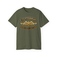 Load image into Gallery viewer, Unisex Ultra Cotton Tee - USCG - Cutterman - Officer w txt - 3D - Enhanced