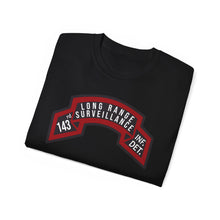Load image into Gallery viewer, Unisex Ultra Cotton Tee - Army - Scroll - 143rd Infantry Det - LRS Airborne Ranger