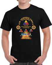 Load image into Gallery viewer, 5th Armored Group - Camp Hood, Tx W Fire - W 758, 761, 784th Tank Bn Ssi W Dui - Am Svc X 300 Classic T Shirt, Crewneck Sweatshirt, Hoodie, Long Sleeve