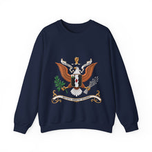 Load image into Gallery viewer, Crewneck Sweatshirt - 60th Infantry Regiment COA with Eagle without Text - 3D - Enhanced X 300
