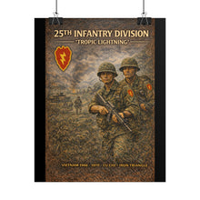 Load image into Gallery viewer, Rolled Posters - 25th Infantry Division - Tropic Lightning