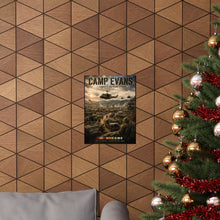 Load image into Gallery viewer, Camp Evans - I Corps, Vietnam - Tribute Matte Poster — "Tet Offensive and Relief of Khe Sanh."
