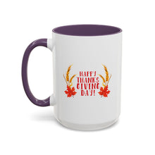 Load image into Gallery viewer, Accent Coffee Mug - Happy Thanksgiving Day