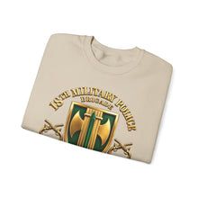 Load image into Gallery viewer, Crewneck Sweatshirt - Army - 18th MP Brigade - V Corps- COLD SVC - 3d Enhanced X 300