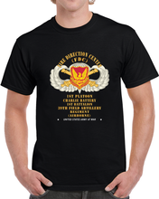 Load image into Gallery viewer, 39th Field Artillery Regiment, 1st Platoon, Fdc, Charlie Battery, 1st Battalion Airborne - V1 Gold X 300 Classic T Shirt, Crewneck Sweatshirt, Hoodie, Long Sleeve
