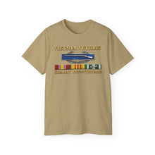 Load image into Gallery viewer, Unisex Ultra Cotton Tee - Army - Vietnam Veteran - Cbt Infantryman w CIB VN SVC - 3D X 300