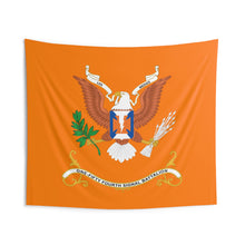 Load image into Gallery viewer, 154th Signal Battalion "Los Medios" Colors Wall Tapestry