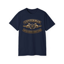 Load image into Gallery viewer, Unisex Ultra Cotton Tee - USCG - Cutterman - Auxiliary w txt - 3D - Enhanced