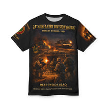 Load image into Gallery viewer, 24th Infantry Division "Deep Inside Iraq" Tribute Tee — Operation Desert Storm