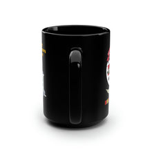 Load image into Gallery viewer, Black Mug, 15oz - 57th Medical Company - Original Dustoff - Aviator Badge - Vietnam w VN SVC - Maj Bob