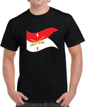 Load image into Gallery viewer, 1st Squadron, 1st Cavalry Regiment - Guidon - Waving X 300 Classic T Shirt, Crewneck Sweatshirt, Hoodie, Long Sleeve