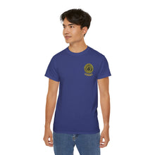 Load image into Gallery viewer, Unisex Ultra Cotton Tee - Versace logo with Medusa emblem