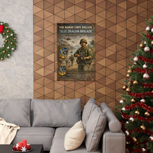 Load image into Gallery viewer, Matte Poster - Korea - ROK Marine Brigade - Blue Dragons