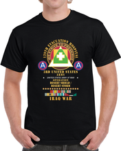 Load image into Gallery viewer, 129th Evacuation Hospital - Operation Desert Storm - Shield - 3rd Us Army Ssi W Gulf Svc Ribbons X 300 Classic T Shirt, Crewneck Sweatshirt, Hoodie, Long Sleeve