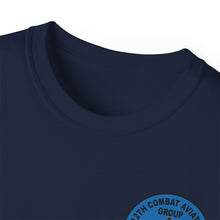Load image into Gallery viewer, Unisex Ultra Cotton Tee - Vietnam Combat Aviation Vet w Air Crew Badges - 12th Combat Aviation Group - Black Jack - Sgt Howard Meyers - 1968-1969 SVC X 300