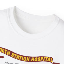 Load image into Gallery viewer, Unisex Ultra Cotton Tee - Army - 130th Station Hospital - Ribbon - DUI X 300