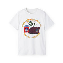 Load image into Gallery viewer, Unisex Ultra Cotton Tee - Army - 82nd Airborne Div - Beret - Mass Tac - Maroon - 3rd Bn 82nd Avn Regt