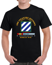 Load image into Gallery viewer, Army - 3rd Id - Korean War W Korea War Svc T Shirt