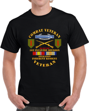 Load image into Gallery viewer, Army - 1st Infantry Div - Opn Inherent Resolve (oir) W Svc T Shirt