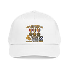Load image into Gallery viewer, Mid Profile Baseball Cap - Army - Iraq War Veteran - 3rd Infantry Division - 3D - Enhanced