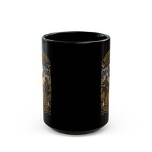 Load image into Gallery viewer, Black Mug (15oz) - Army - 101st Airborne Division - Screaming Eagles - Collage - 3D - Enhanced