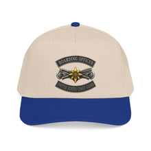 Load image into Gallery viewer, Mid Profile Baseball Cap - USCG - Boarding Officer w txt - 3D - Enhanced